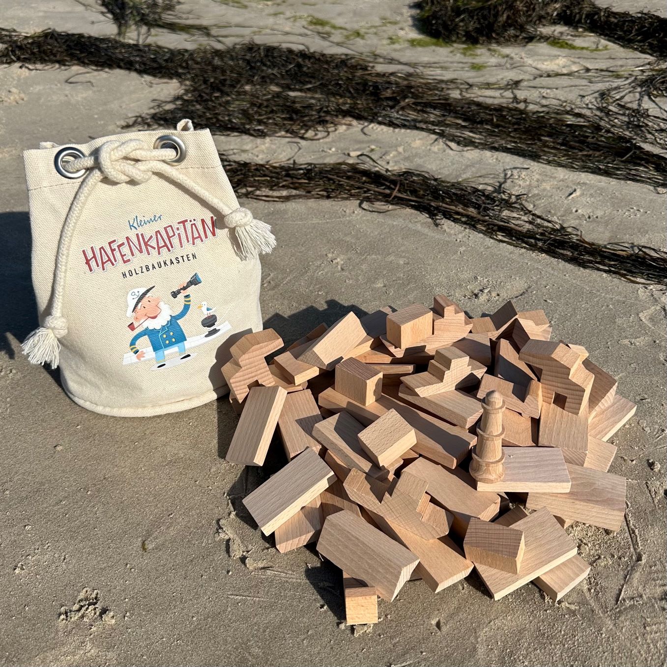 Holzbaukasten "Kleiner Hafenkapitän"