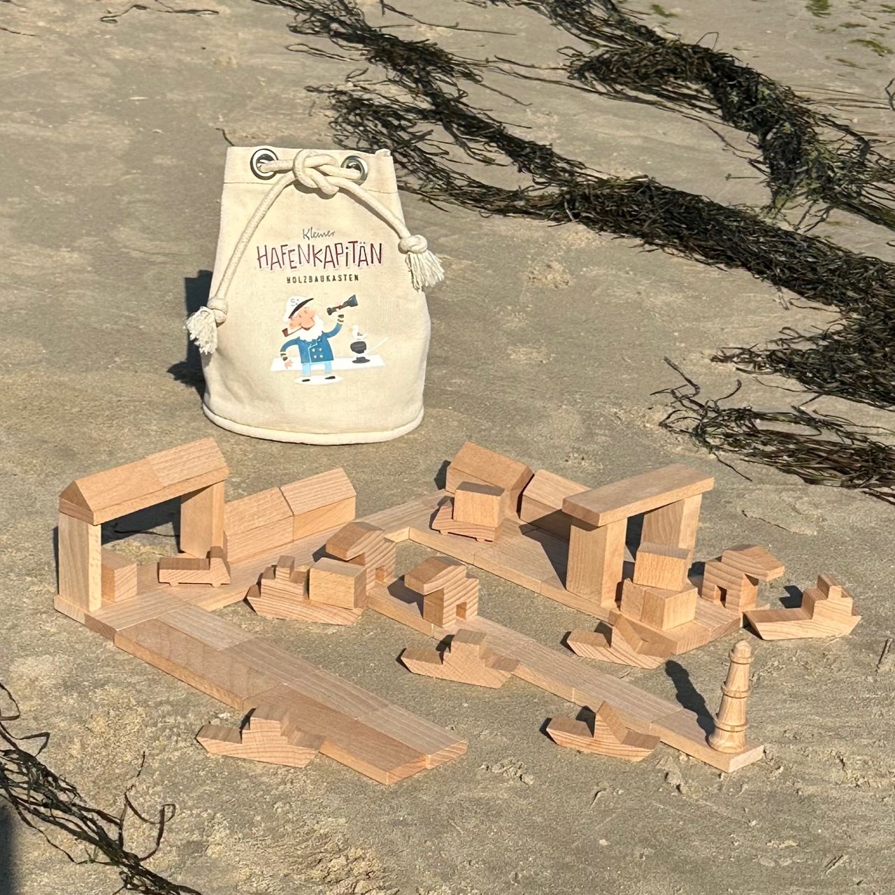 Holzbaukasten "Kleiner Hafenkapitän"