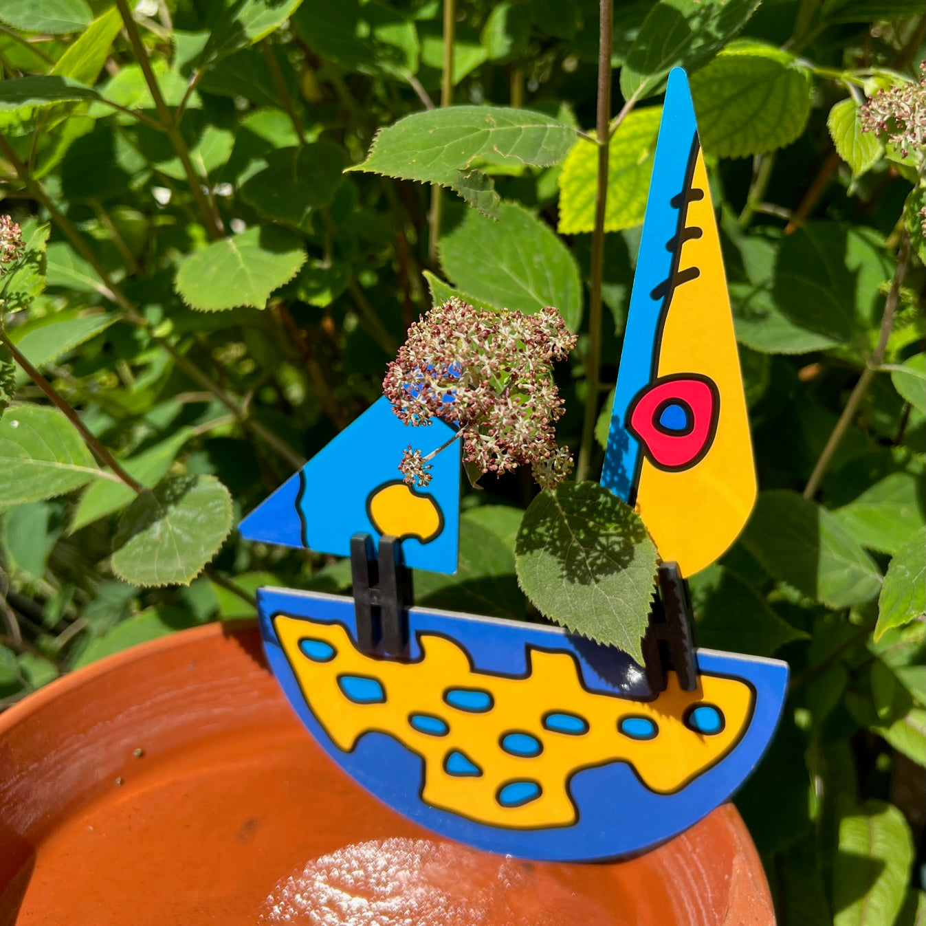Steckspiel Art Uris bunt, Hartkarton, 37x27x6 cm