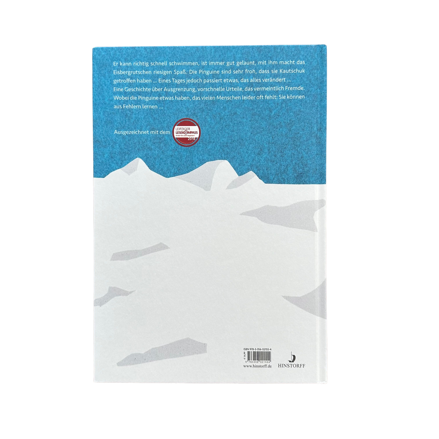 eisberge und schnee buchrückseite