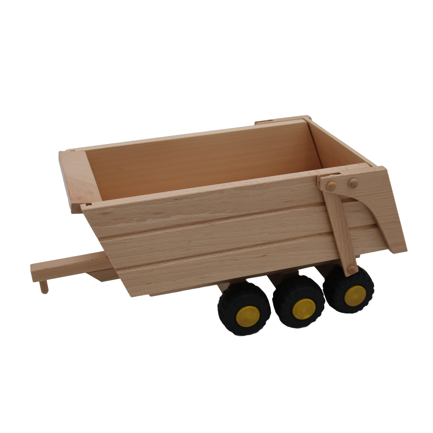 buchenholz anhaenger für holzauto zum kippen