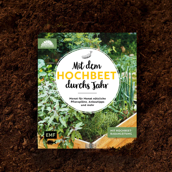 gartenbuch hochbeet anlegen mit kraeutern im hochbeet drauf