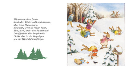 Kinderbuch "Winter in der Häschenschule"