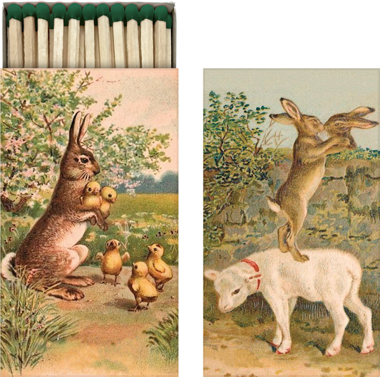 Streichhölzer Osterhasen
