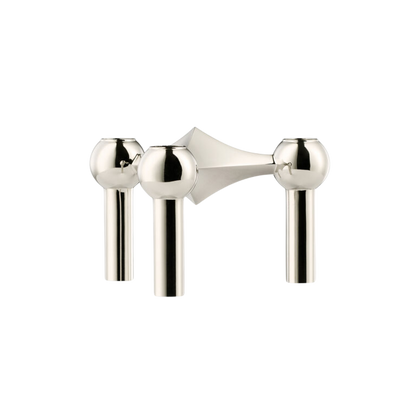 STOFF Nagel Kerzenhalter Chrome