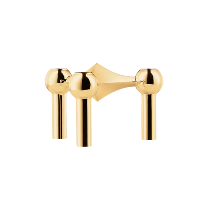 STOFF Nagel Kerzenhalter Gold