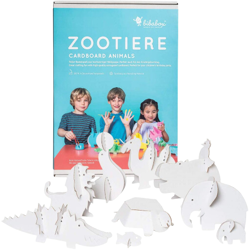 zootiere aus karton zum basteln und spielen
