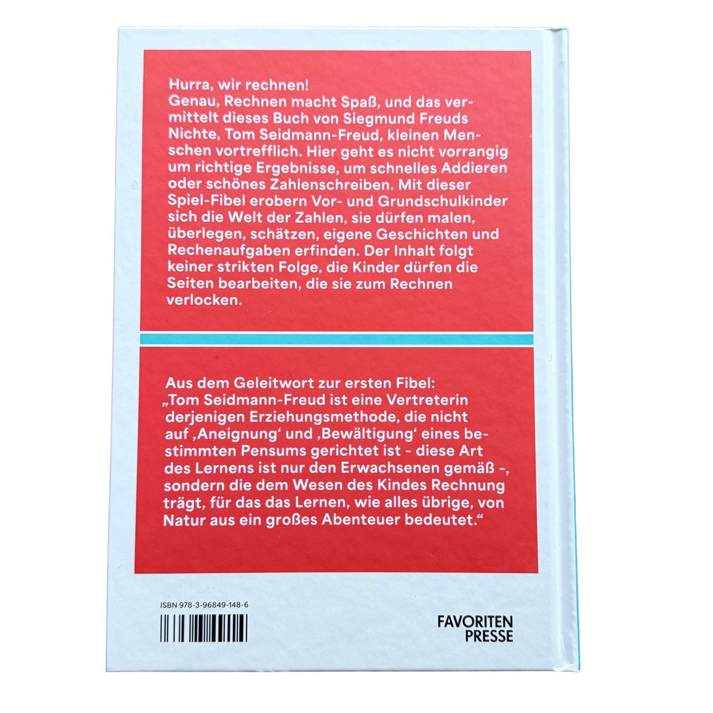 Ein Lernbuch zum Rechnen lernen. Hurra - wir rechnen. Biografie von Tom Seidmann-Freud. 