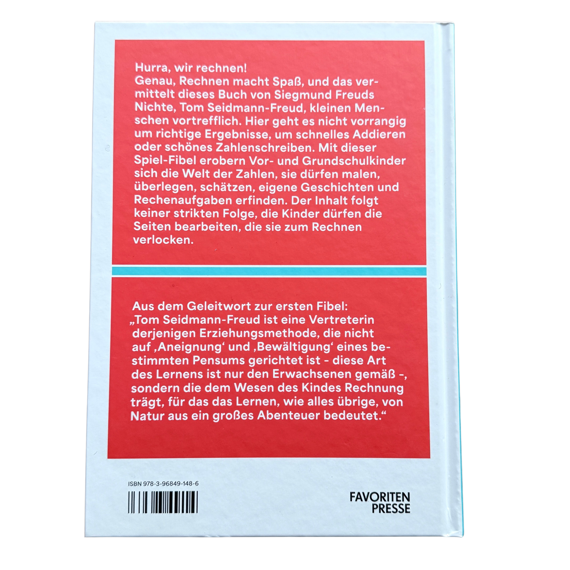 Ein Lernbuch zum Rechnen lernen. Hurra - wir rechnen. Biografie von Tom Seidmann-Freud. 