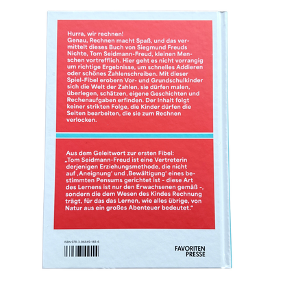 Ein Lernbuch zum Rechnen lernen. Hurra - wir rechnen. Biografie von Tom Seidmann-Freud. 