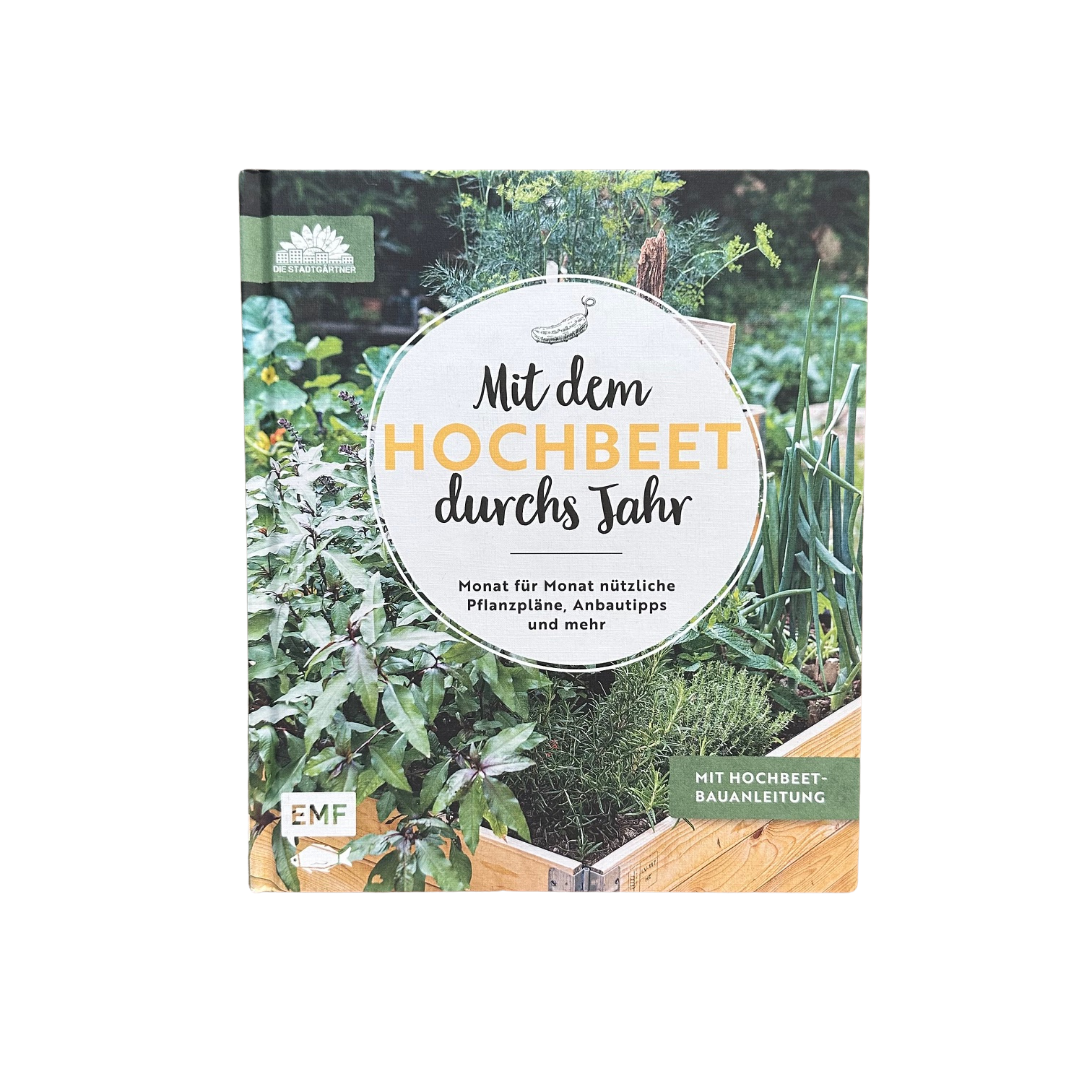 kräuter un einem hochbeet