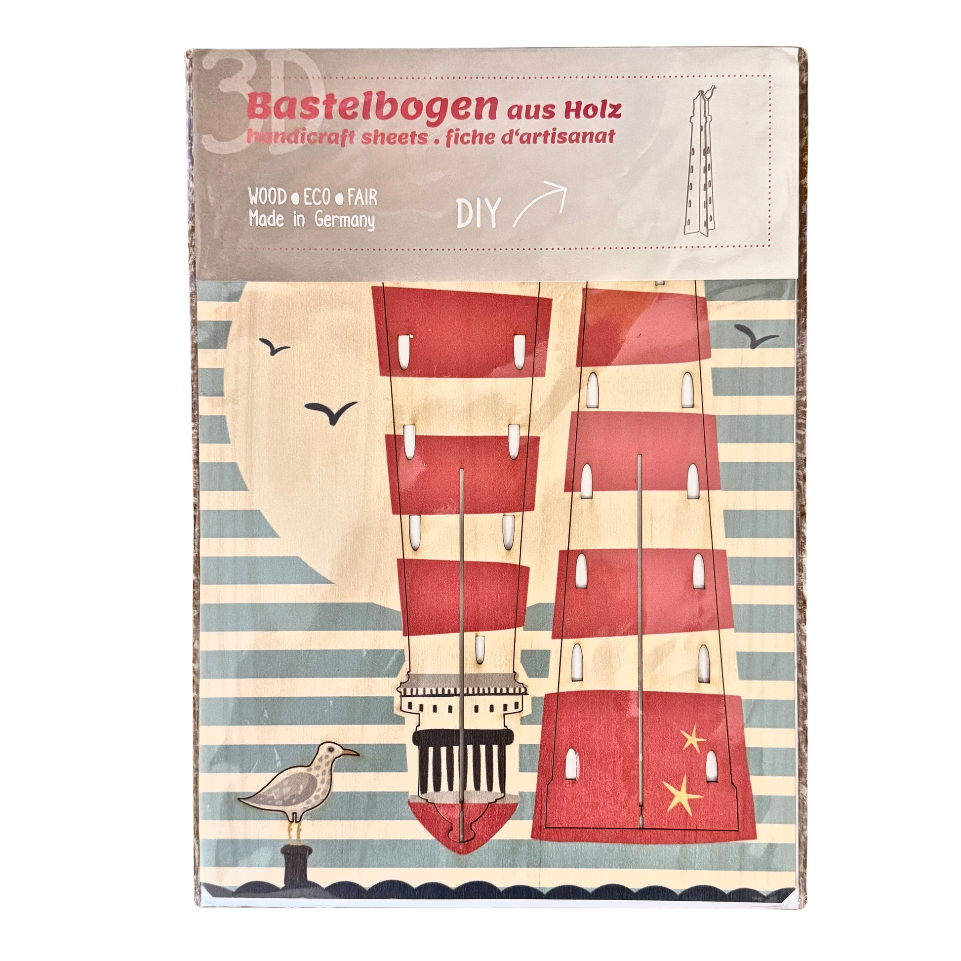 Individuelles Design. Hergestellt in Deutschland. Verpackung 