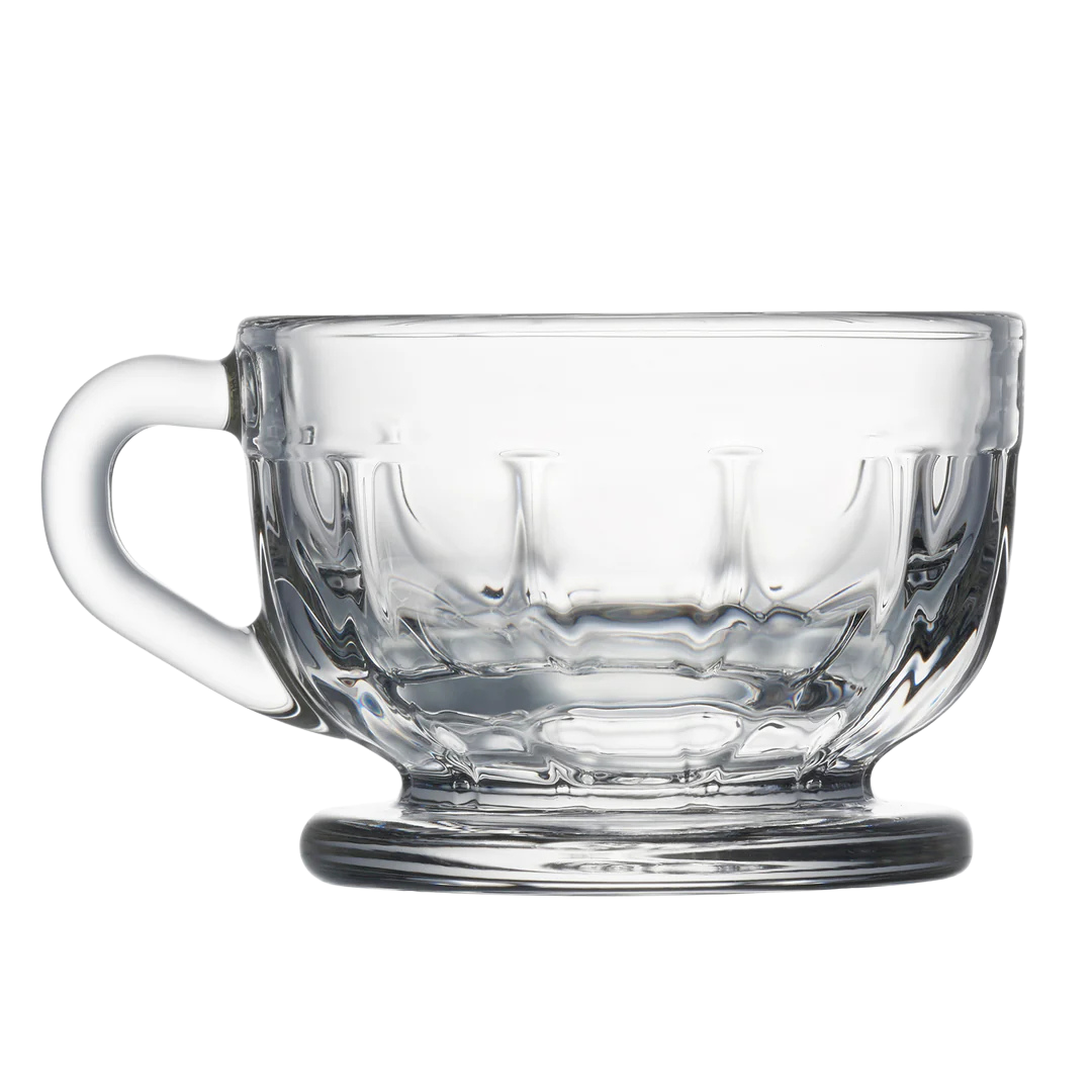 Espressotasse aus Glas.