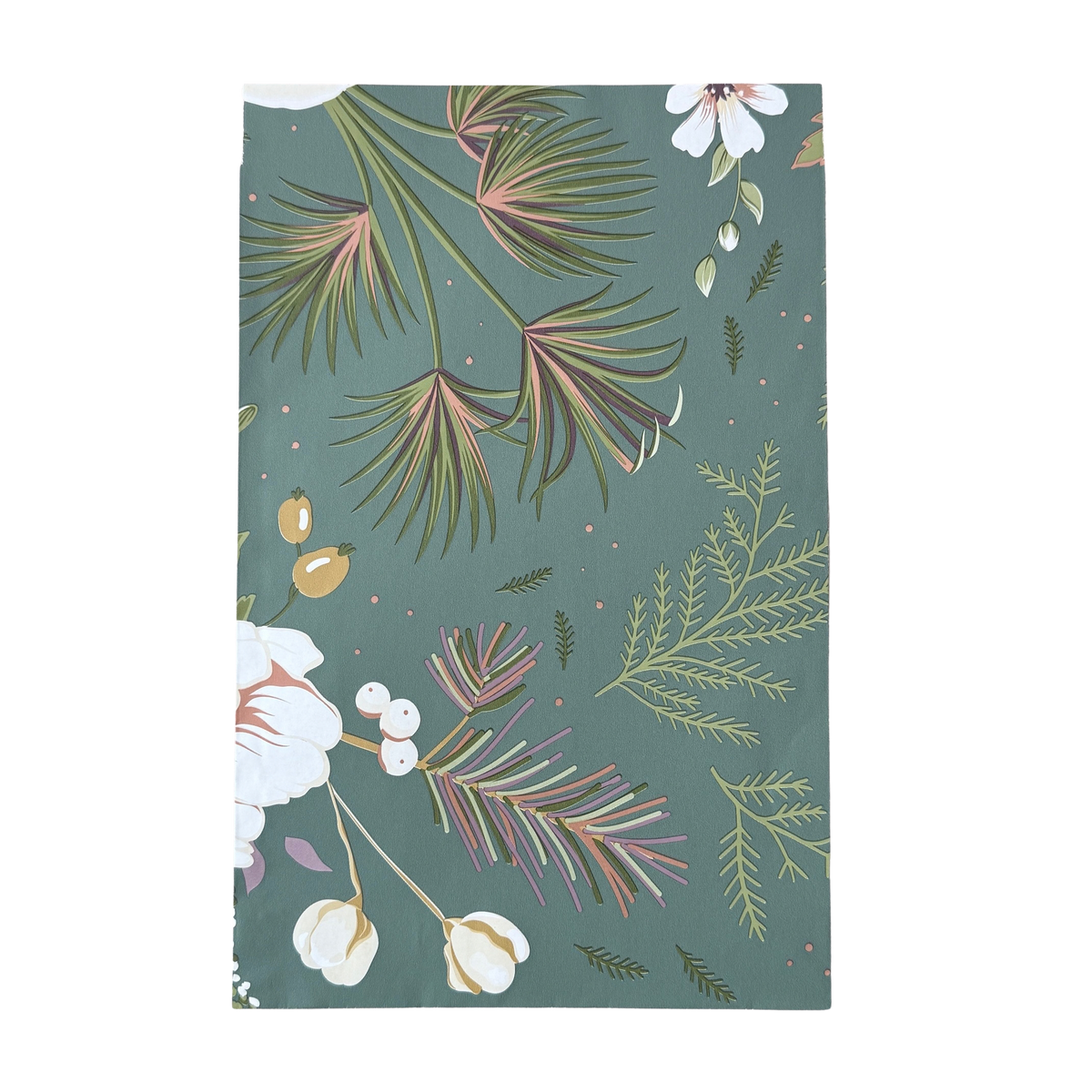 Geschenktüte mit Blumen und Vögel als Motiv.