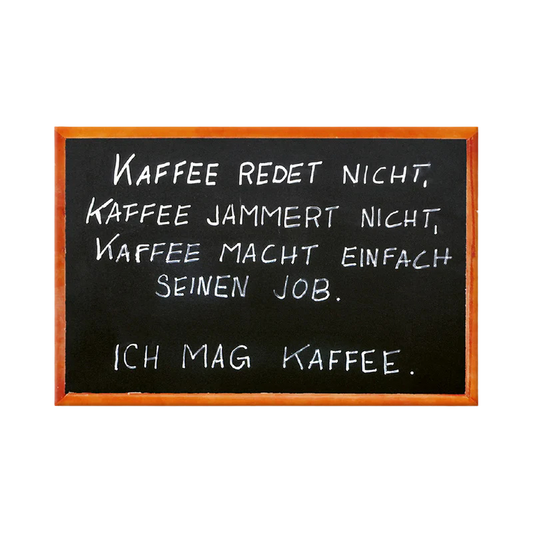 Magnet mit Spruch - ich mag Kaffee.