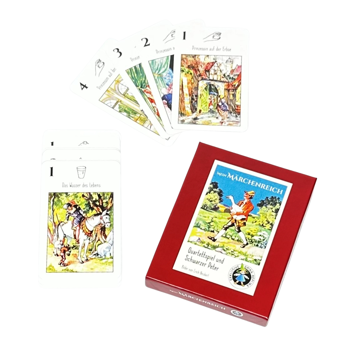 kartenspiel quartett schwarzer peter mein maerchenreich