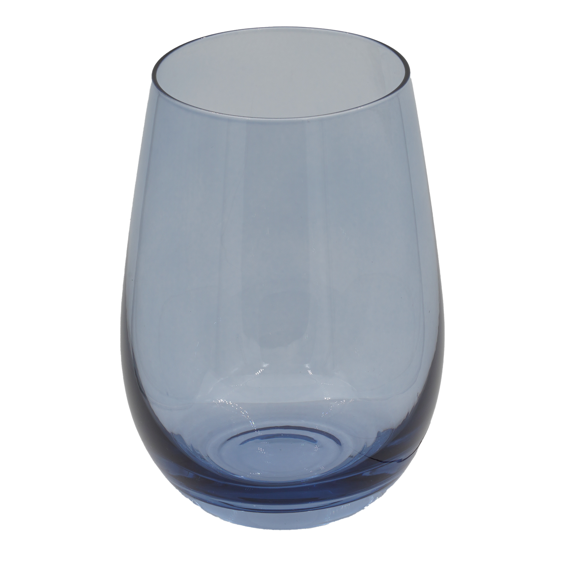 trinkglas blau