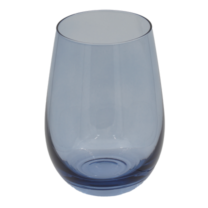 trinkglas blau