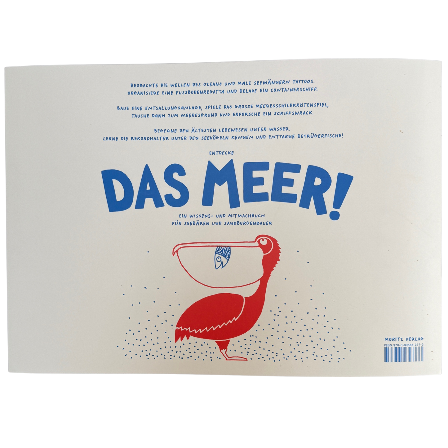 Wissens-und Mitmachbuch über das Meer. Malen, basteln und experimentiern.