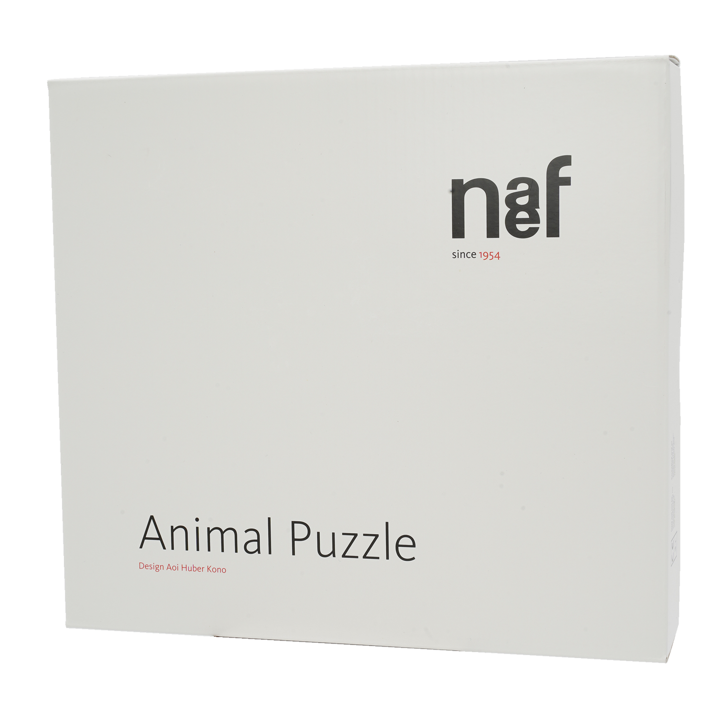 Colorful animal puzzle, maple wood, 25 pieces, each 3.5x3.5x3.5 cm 