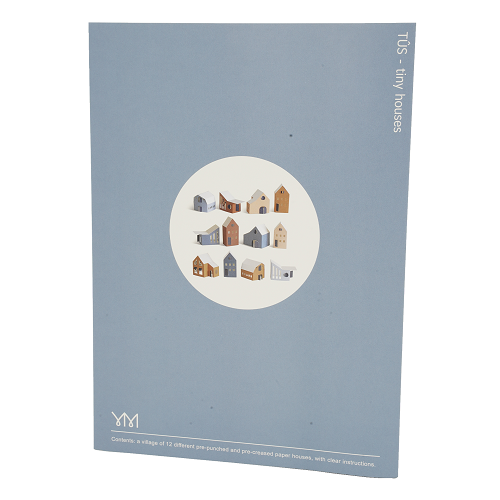nordic-soul rostock schoenes bunte häuser aus papier im bastelset zur dekoration als adventskalender zum spielen als kreativlset von jurianne mattern