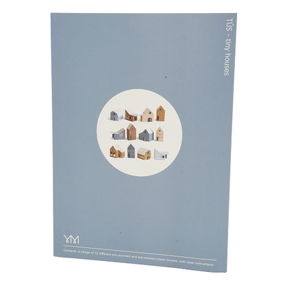 nordic-soul rostock schoenes bunte häuser aus papier im bastelset zur dekoration als adventskalender zum spielen als kreativlset von jurianne mattern
