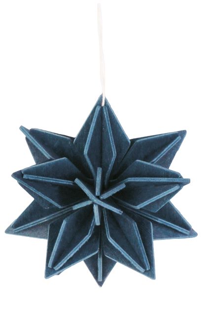 bastelset stern aus holz in blau