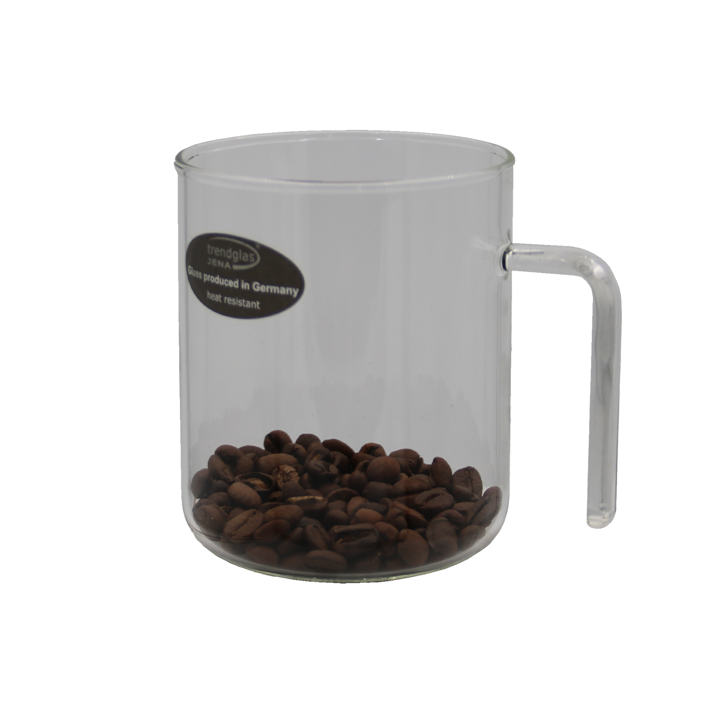 nordic-soul rostock nuetzliches glas tasse teetasse kaffeebescher mit henkel von trendglas jena