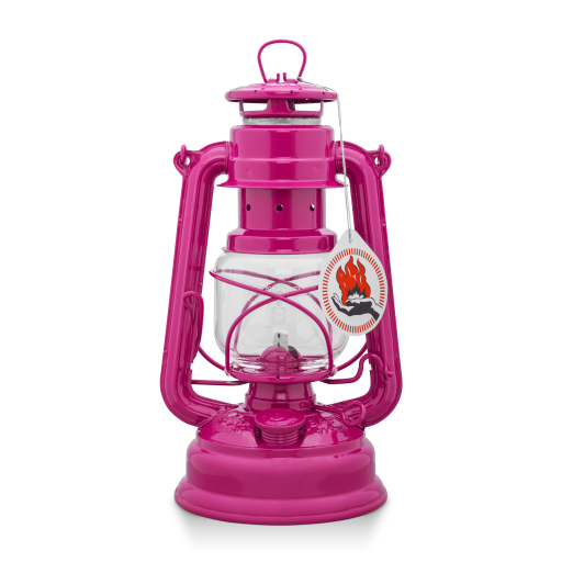 petroleumlaterne feuerhand in pink