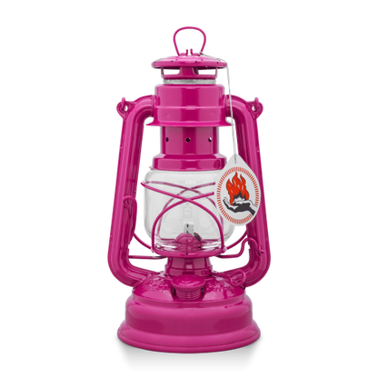 petroleumlaterne feuerhand in pink